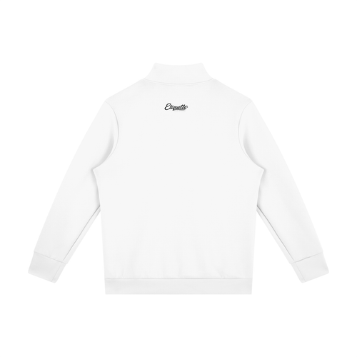 Brisk Quarter Zip - White