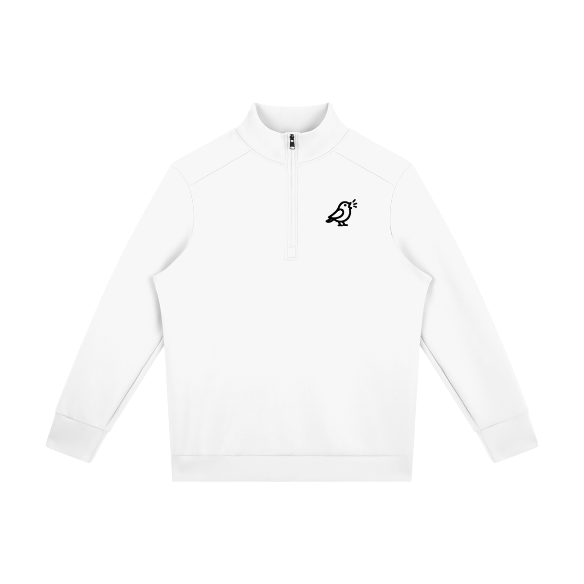 Brisk Quarter Zip - White